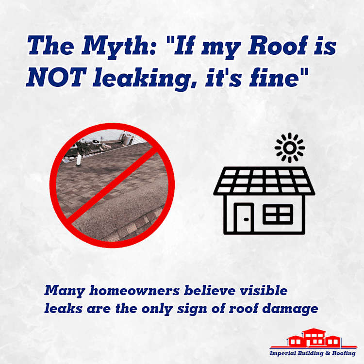 Myth roof leaking
